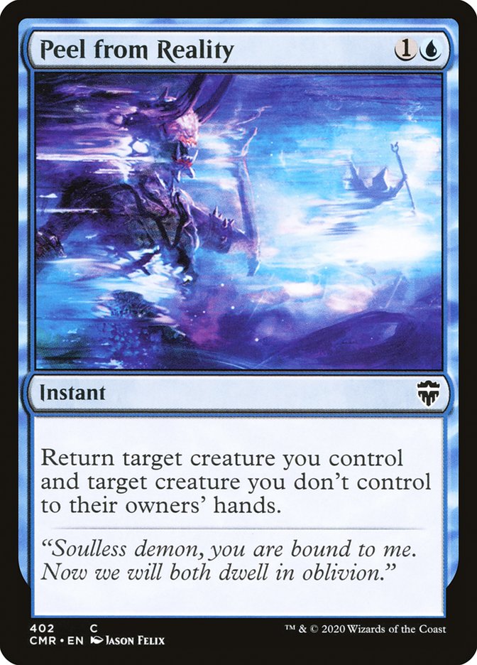 Peel from Reality [Commander Legends] | Good Games Modbury