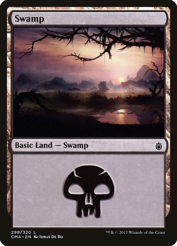Swamp 299/320 (Commander Anthology)  | Good Games Modbury