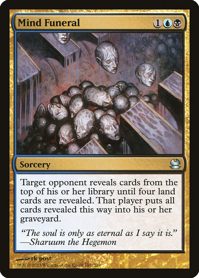 Mind Funeral 181/229 (Modern Masters)  | Good Games Modbury