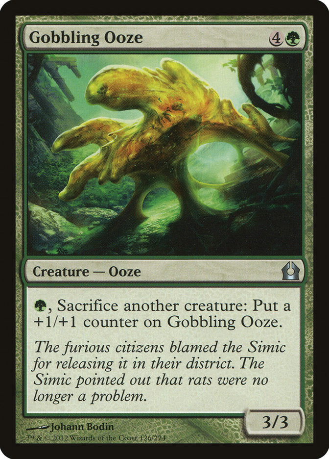 Gobbling Ooze [Return to Ravnica] | Good Games Modbury