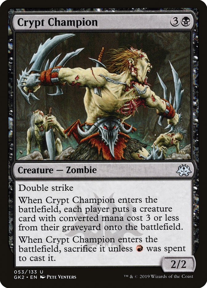 Crypt Champion [Ravnica Allegiance Guild Kit] | Good Games Modbury