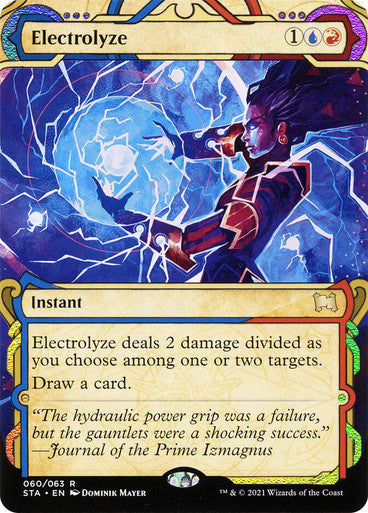 Electrolyze  60 (Strixhaven: Mystical Archives)  - Etched Foil | Good Games Modbury