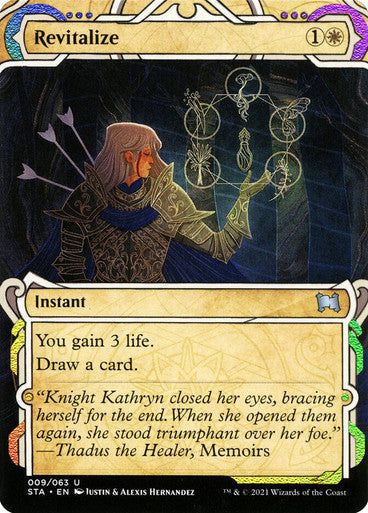 Revitalize  9 (Strixhaven: Mystical Archives)  - Etched Foil | Good Games Modbury