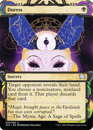 Duress  29 (Strixhaven: Mystical Archives)  - Etched Foil | Good Games Modbury