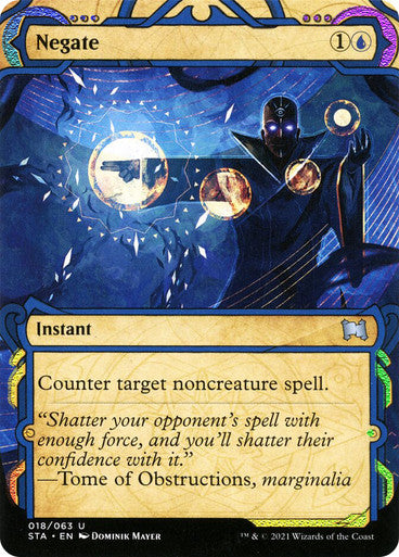 Negate  18 (Strixhaven: Mystical Archives)  - Etched Foil | Good Games Modbury