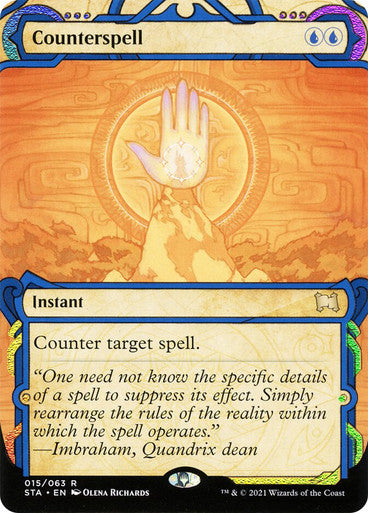 Counterspell  15 (Strixhaven: Mystical Archives)  - Etched Foil | Good Games Modbury