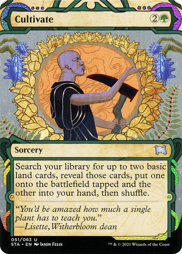 Cultivate  51 (Strixhaven: Mystical Archive)  - Etched Foil | Good Games Modbury