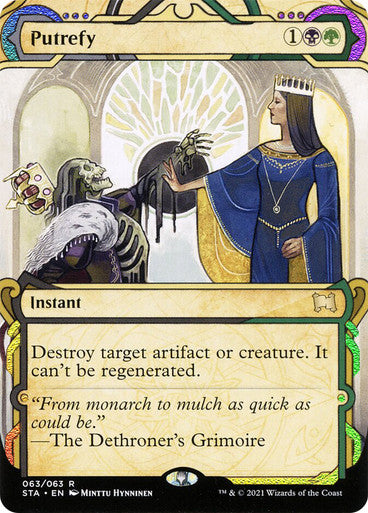 Putrefy  63 (Strixhaven: Mystical Archives)  - Etched Foil | Good Games Modbury