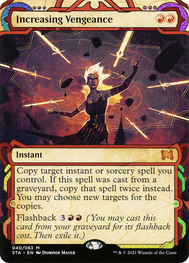 Increasing Vengeance  40 (Strixhaven: Mystical Archives)  - Etched Foil | Good Games Modbury