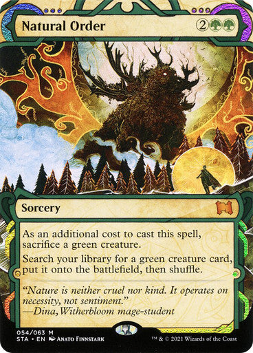 Natural Order  54 (Strixhaven: Mystical Archive)  - Etched Foil | Good Games Modbury