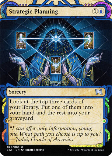 Strategic Planning  20 (Strixhaven: Mystical Archives)  - Etched Foil | Good Games Modbury