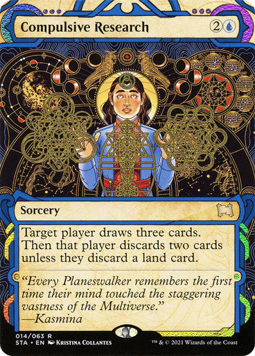 Compulsive Research  14 (Strixhaven: Mystical Archives)  - Etched Foil | Good Games Modbury