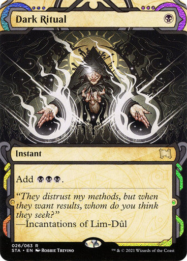 Dark Ritual  26 (Strixhaven: Mystical Archives)  - Etched Foil | Good Games Modbury