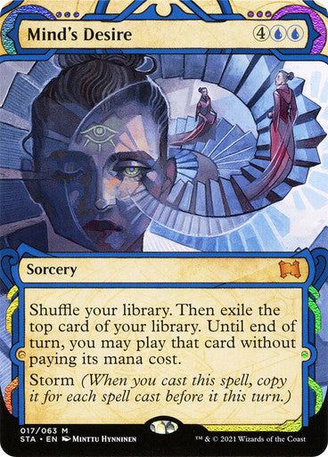 Minds Desire  17 (Strixhaven: Mystical Archives)  - Etched Foil | Good Games Modbury