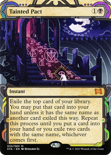 Tainted Pact  33 (Strixhaven: Mystical Archives)  - Etched Foil | Good Games Modbury