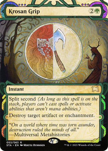 Krosan Grip  53 (Strixhaven: Mystical Archives)  - Etched Foil | Good Games Modbury