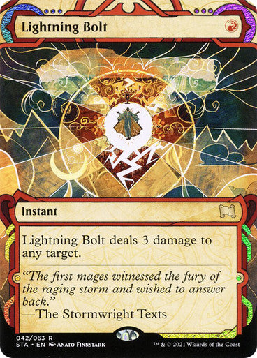 Lightning Bolt  42 (Strixhaven: Mystical Archives)  - Etched Foil | Good Games Modbury