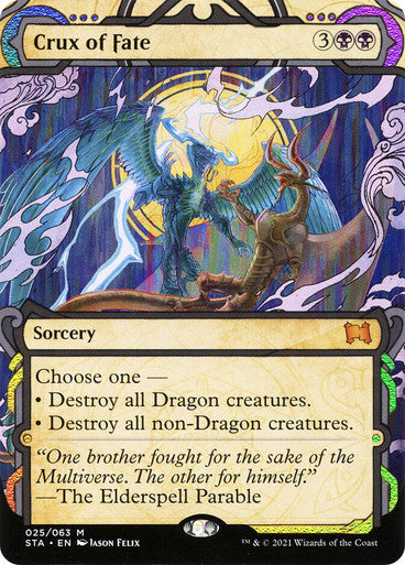 Crux of Fate  25 (Strixhaven: Mystical Archives)  - Etched Foil | Good Games Modbury