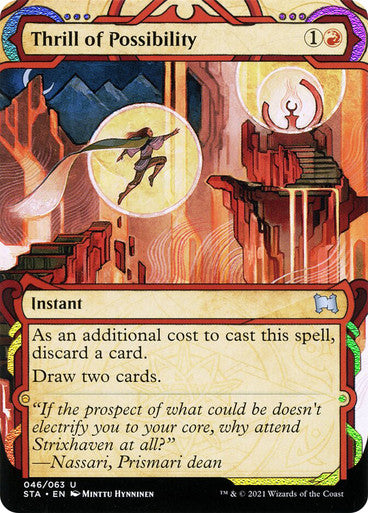 Thrill of Possibility  46 (Strixhaven: Mystical Archives)  - Etched Foil | Good Games Modbury