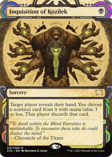 Inquisition of Kozilek  31 (Strixhaven: Mystical Archives)  - Etched Foil | Good Games Modbury