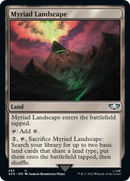 Myriad Landscape 285 (Universes Beyond: Warhammer 40,000)  - Foil | Good Games Modbury