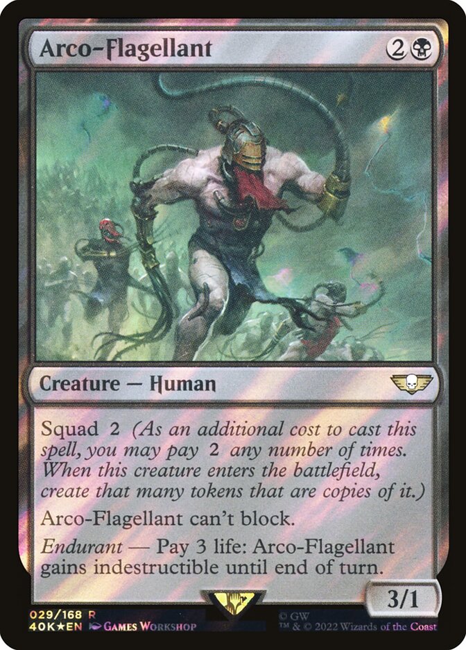 Arco-Flagellant 29★/617 (Universes Beyond: Warhammer 40,000)  - Surge Foil | Good Games Modbury