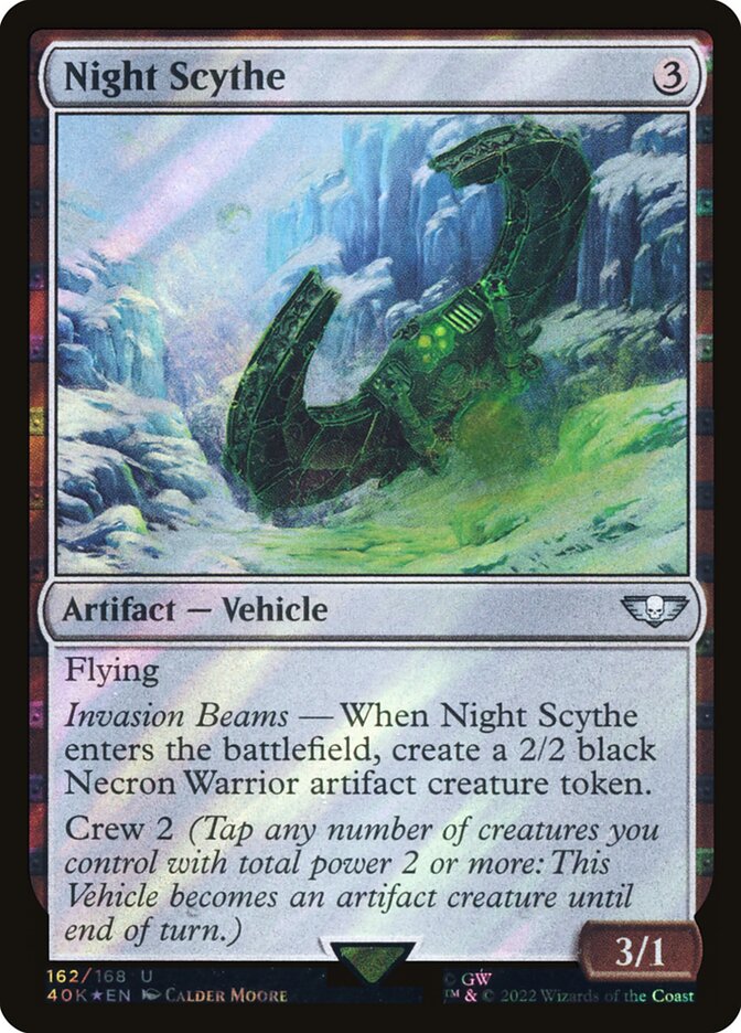 Night Scythe  162★/617 (Universes Beyond: Warhammer 40,000)  - Surge Foil | Good Games Modbury