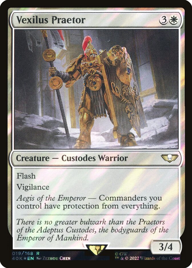 Vexilus Praetor  19★/617 (Universes Beyond: Warhammer 40,000)  - Surge Foil | Good Games Modbury