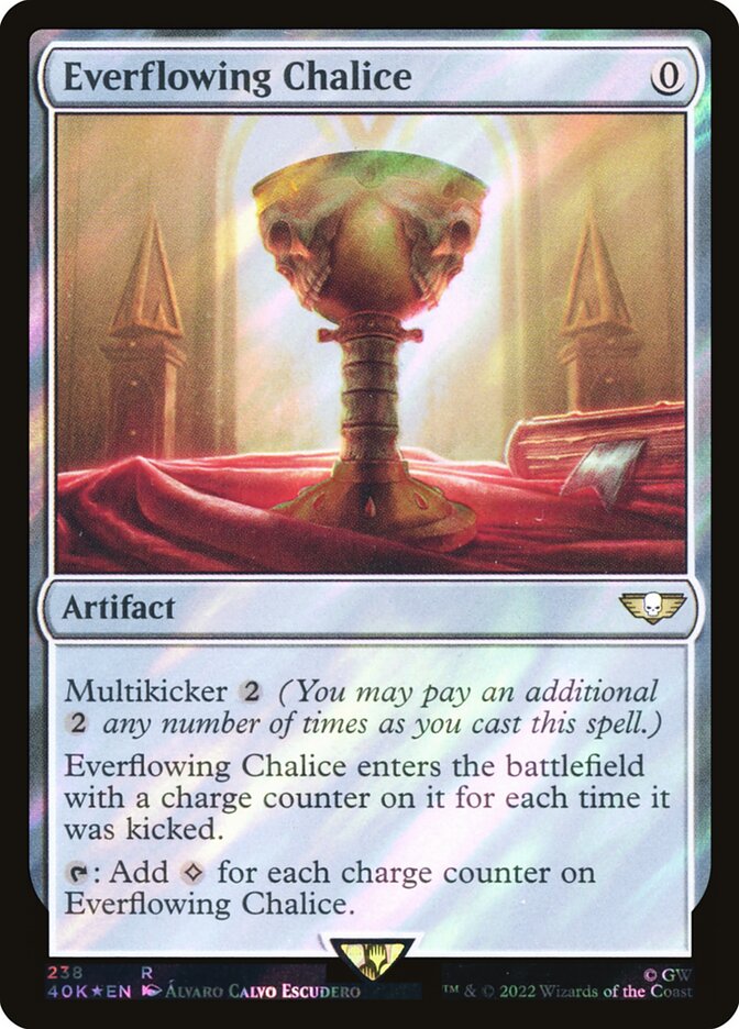 Everflowing Chalice  238★/617 (Universes Beyond: Warhammer 40,000)  - Surge Foil | Good Games Modbury