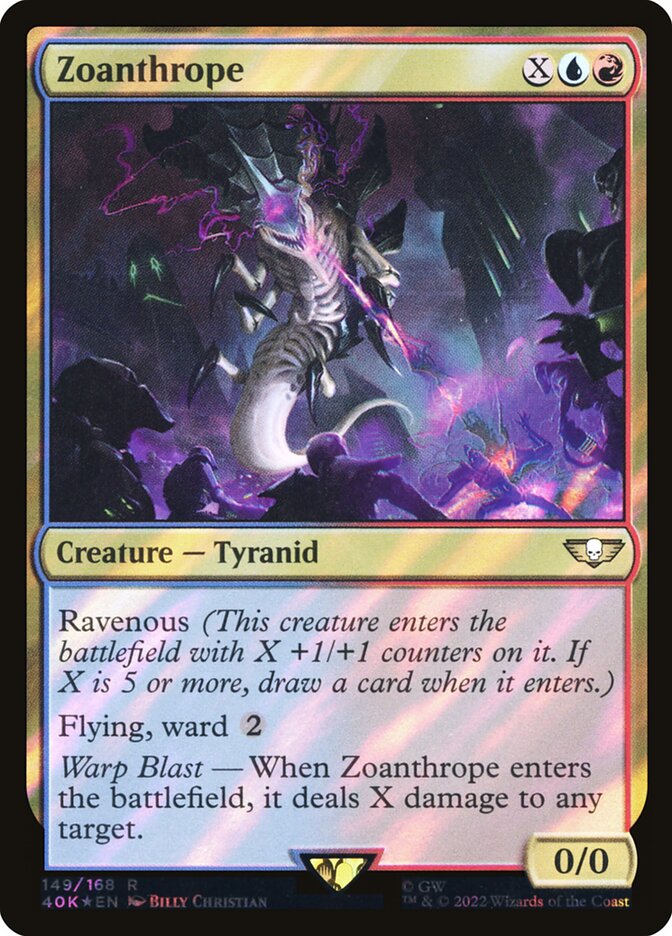 Zoanthrope  149★/617 (Universes Beyond: Warhammer 40,000)  - Surge Foil | Good Games Modbury