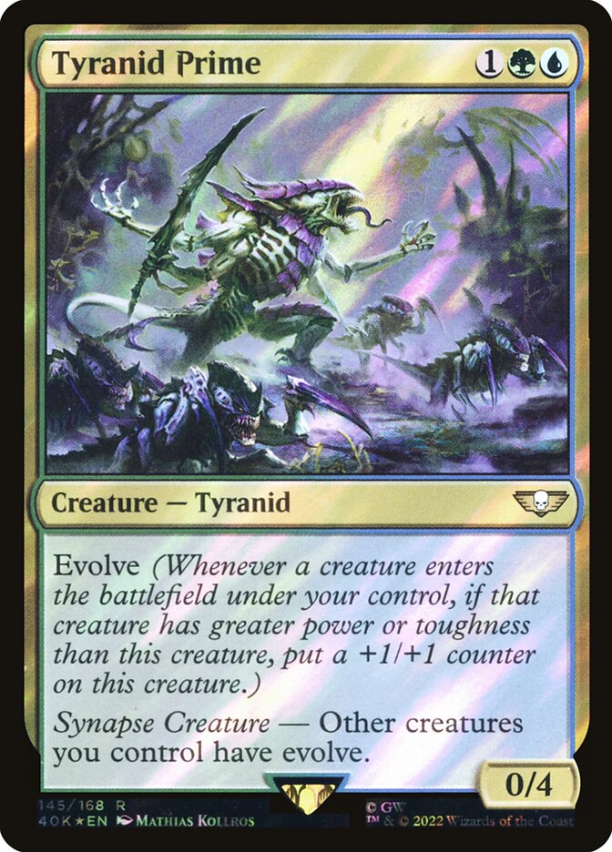 Tyranid Prime  145★/617 (Universes Beyond: Warhammer 40,000)  - Surge Foil | Good Games Modbury
