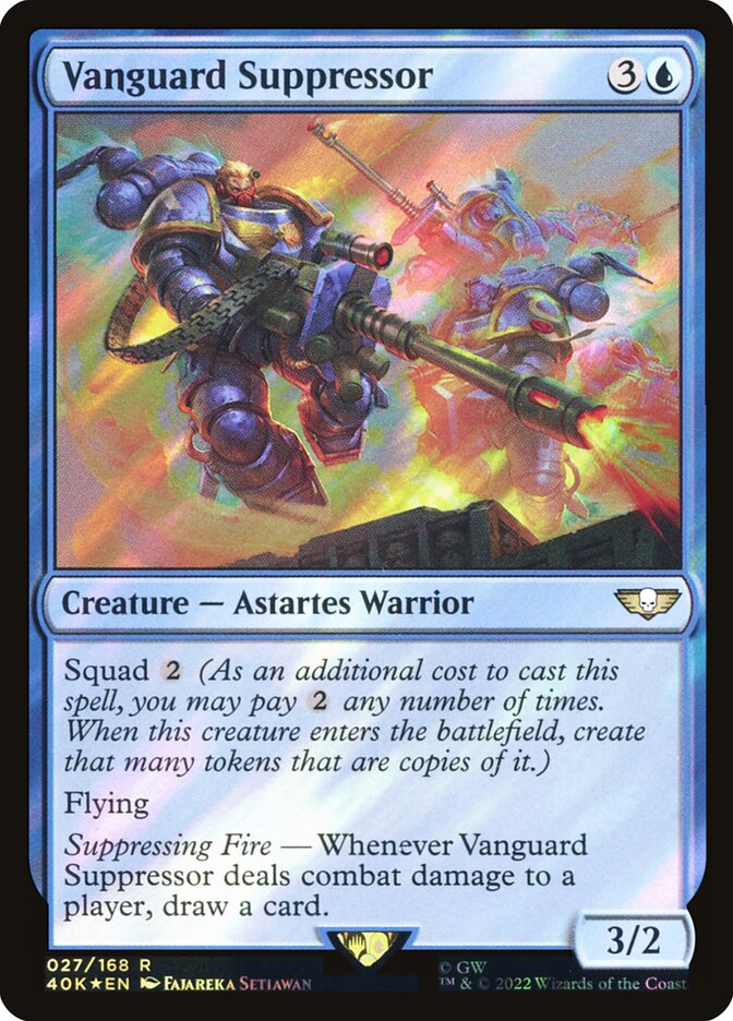 Vanguard Suppressor  27★/617 (Universes Beyond: Warhammer 40,000)  - Surge Foil | Good Games Modbury