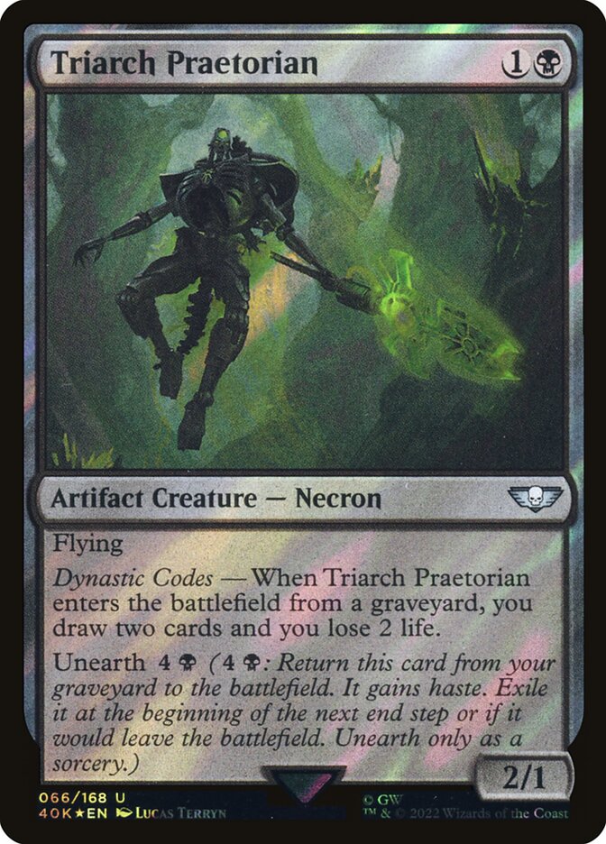 Triarch Praetorian  66★/617 (Universes Beyond: Warhammer 40,000)  - Surge Foil | Good Games Modbury