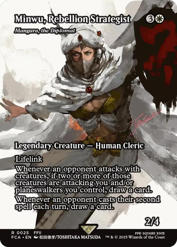 Minwu Rebellion Strategist Mangara the Diplomat Showcase (Dupe) 25 (FINAL FANTASY: Through the Ages)  | Good Games Modbury