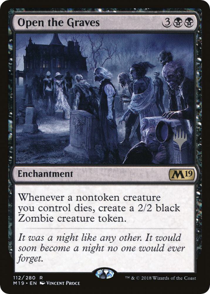 Open the Graves 112 (Promo Pack: Zendikar Rising)  - Foil | Good Games Modbury
