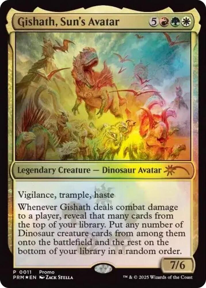 Gishath Suns Avatar 11 (Media Promos)  - Foil | Good Games Modbury