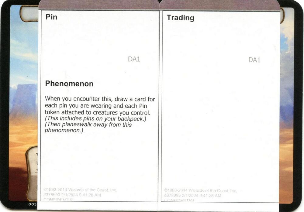 Pin Trading Black Lotus Unknown Planechase  (Oversize Cards)  | Good Games Modbury
