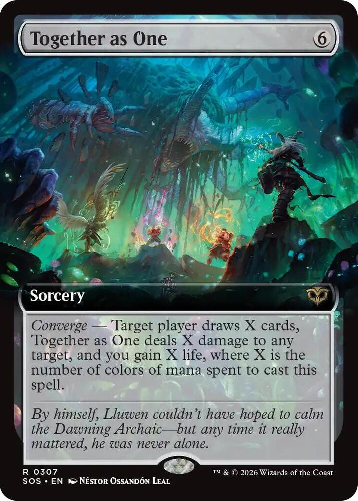 Together as One 307 (Secrets of Strixhaven)  - Extended Art Foil | Good Games Modbury