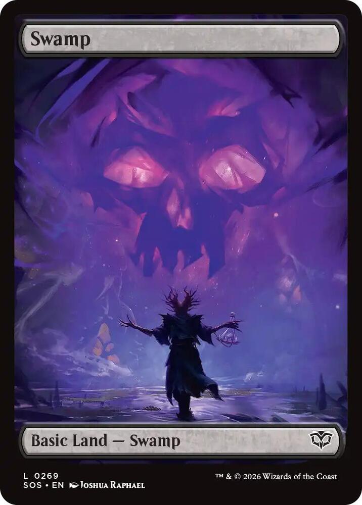 Swamp 269 (Secrets of Strixhaven)  - Full Art Foil | Good Games Modbury