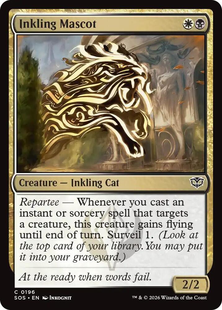 Inkling Mascot 196 (Secrets of Strixhaven)  - Foil | Good Games Modbury