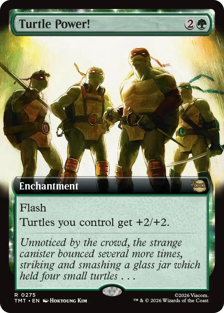 Turtle Power Extended Art (Dupe) 275 (Teenage Mutant Ninja Turtles)  | Good Games Modbury