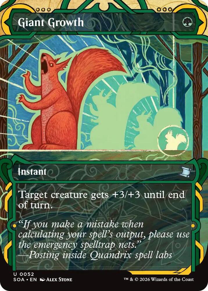 Giant Growth 52 (Secrets of Strixhaven: Mystical Archive)  | Good Games Modbury
