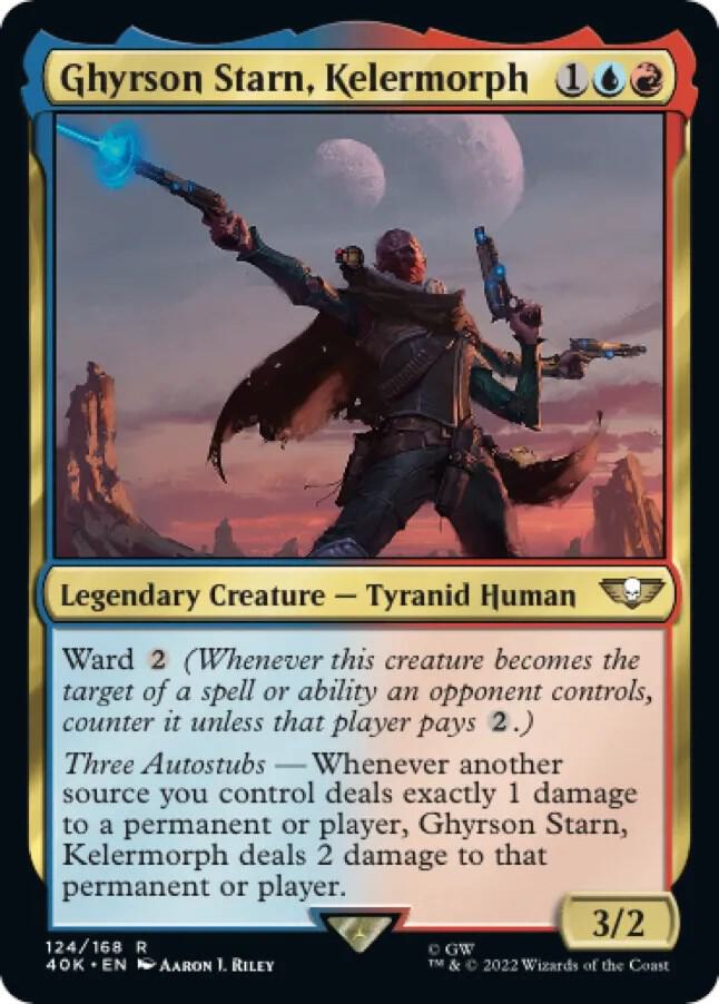 Ghyrson, Starn Kelermorph 124 (Universes Beyond: Warhammer 40,000)  - Foil | Good Games Modbury