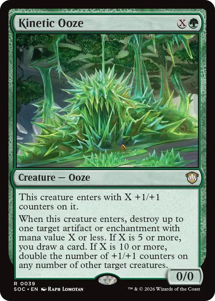 Kinetic Ooze 39 (Commander: Secrets of Strixhaven)  | Good Games Modbury