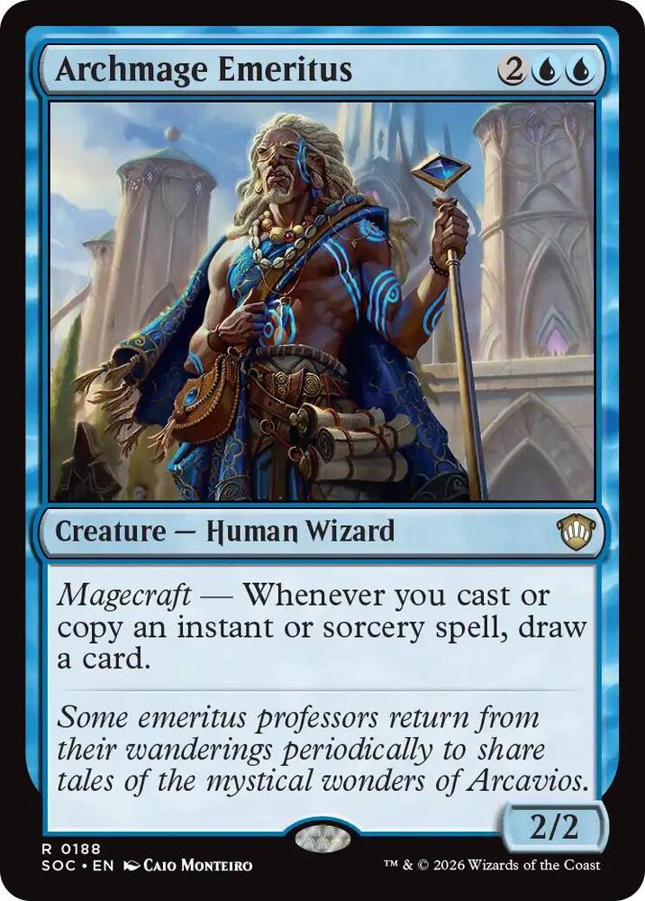 Archmage Emeritus 188 (Commander: Secrets of Strixhaven)  | Good Games Modbury