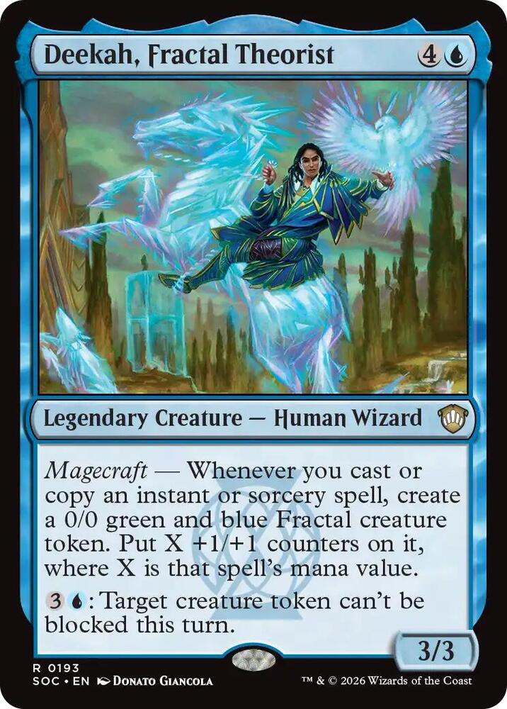 Deekah, Fractal Theorist 193 (Commander: Secrets of Strixhaven)  | Good Games Modbury
