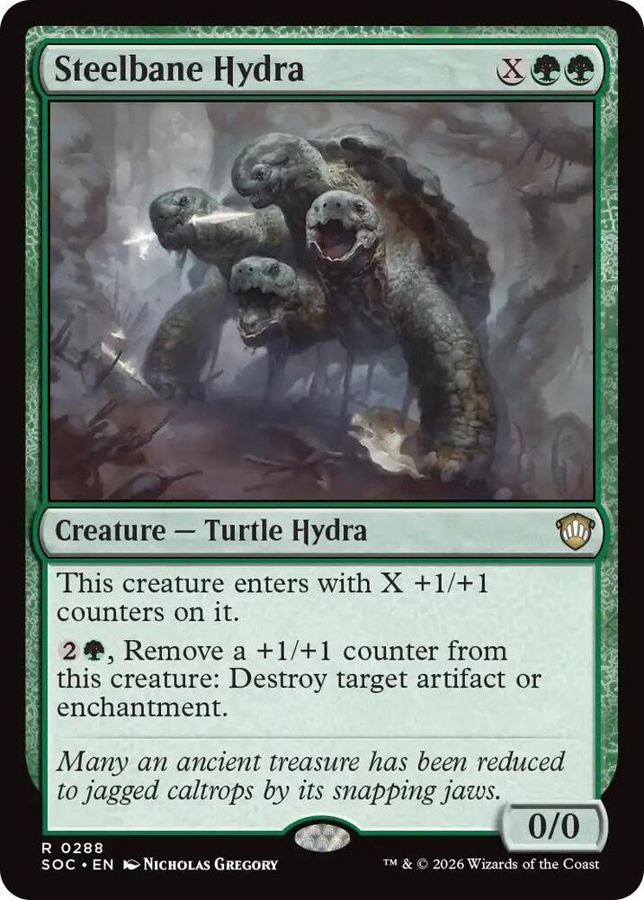 Steelbane Hydra 288 (Commander: Secrets of Strixhaven)  | Good Games Modbury