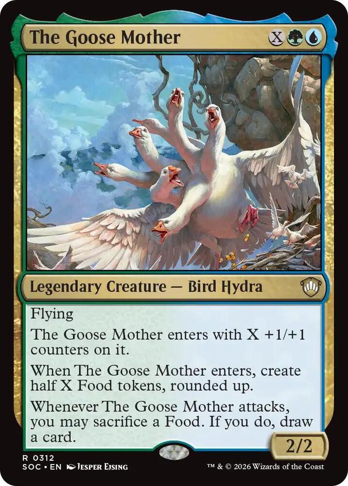 The Goose Mother 312 (Commander: Secrets of Strixhaven)  | Good Games Modbury