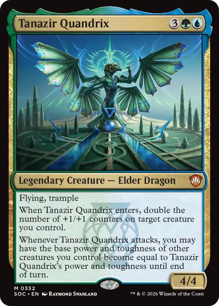 Tanazir Quandrix 332 (Commander: Secrets of Strixhaven)  | Good Games Modbury