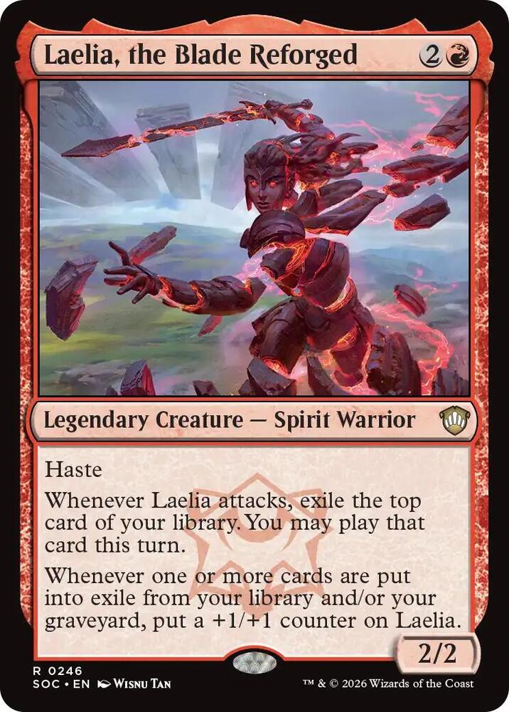 Laelia, the Blade Reforged 246 (Commander: Secrets of Strixhaven)  | Good Games Modbury